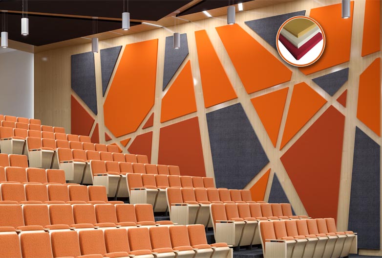 Remak™ Glass - Fabric-covered acoustic absorptive panels 4
