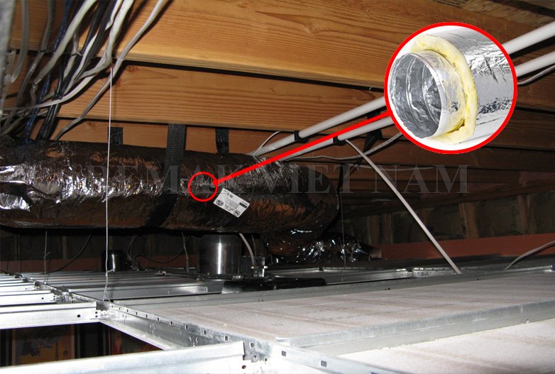 Ống gió bảo ôn (cách nhiệt, cách âm) 3