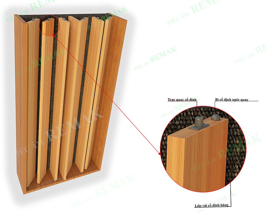 Tấm tiêu tán âm thông minh Remak™ AQ1000M 0