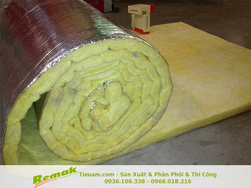 Bông Thủy Tinh Remak® GlassWool dạng cuộn 1