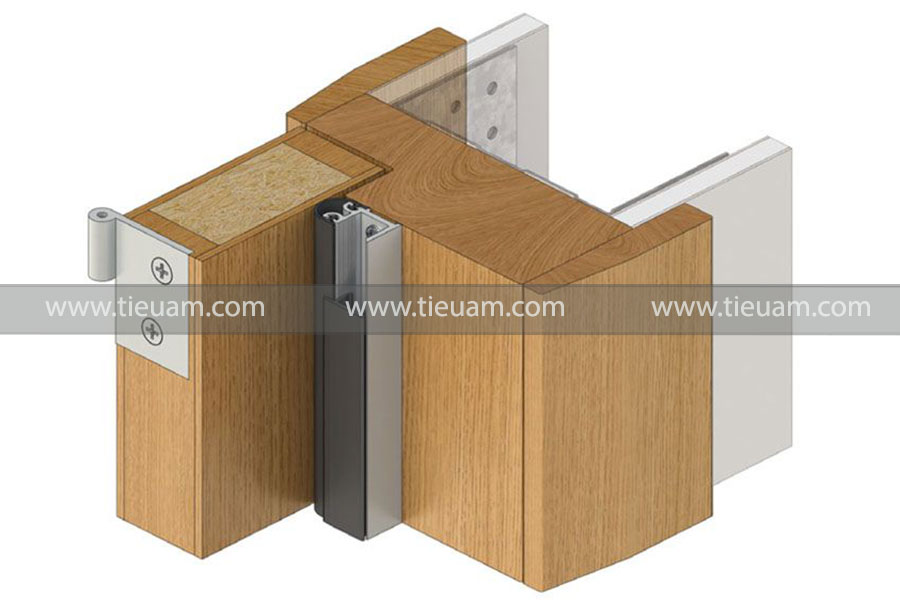 Nẹp cách âm khuôn cửa Jamb Seals AJS150-S13 1