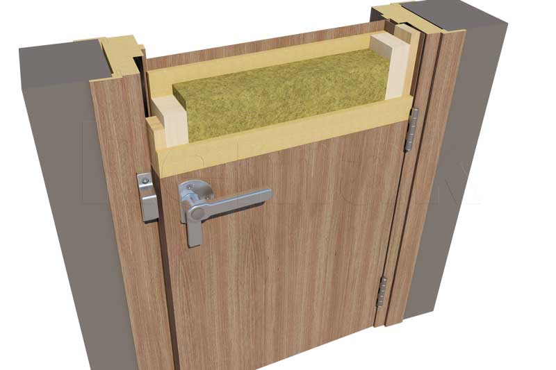 Khóa cửa cách âm hai chiều Remak® Soundproof Door Lock ADL1624 2