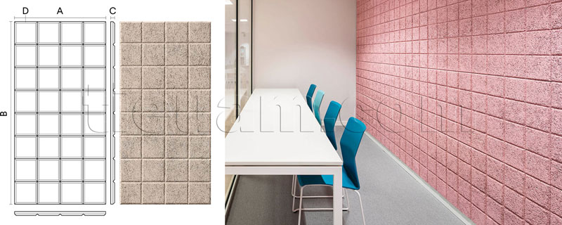 Len gỗ tiêu âm Remak® Acoustic WoodWool Arts 6