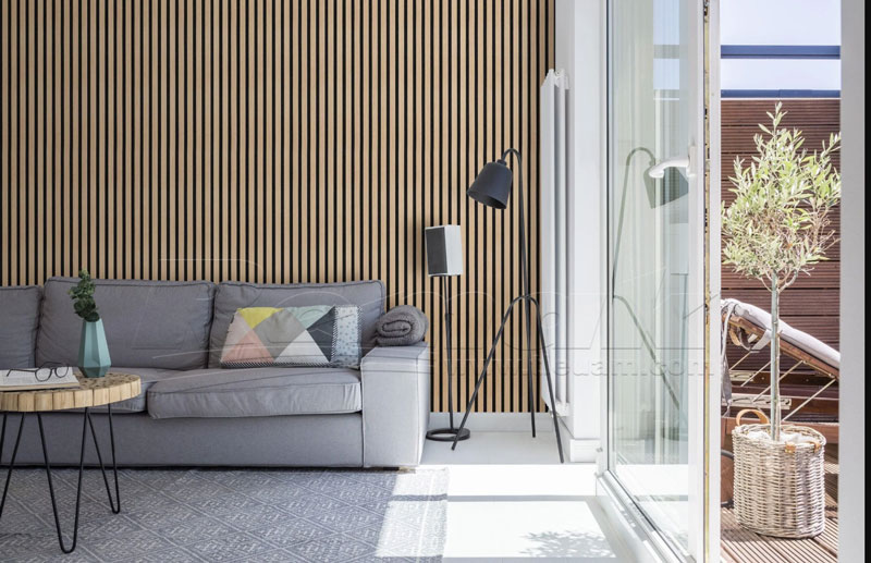 Tấm trang trí tiêu âm Remak® Polyslat Acoustic Panel 6