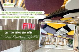 Công trình cải tạo tầng bán hầm Đại học Ngoại thương Hà Nội