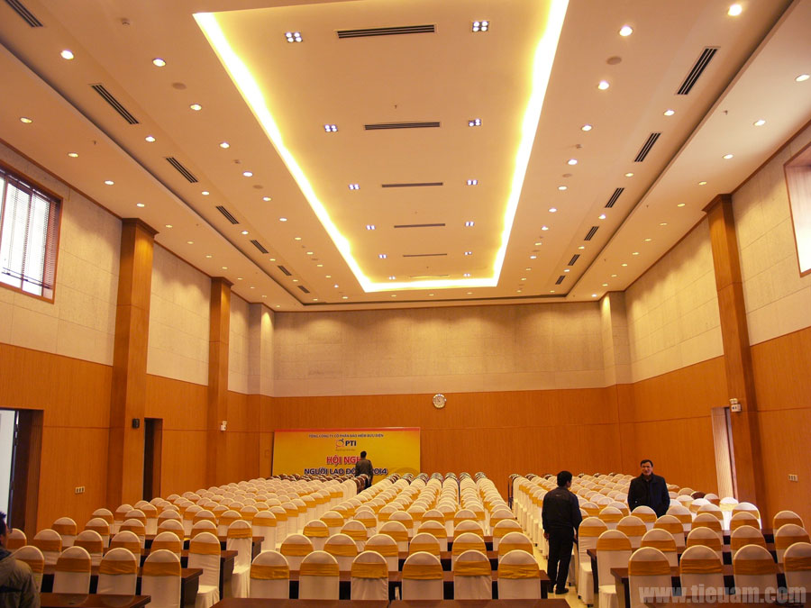 Thiết kế và thi công Hội trường khách sạn Công Đoàn Quảng Bá, Hà Nội - Ảnh 2