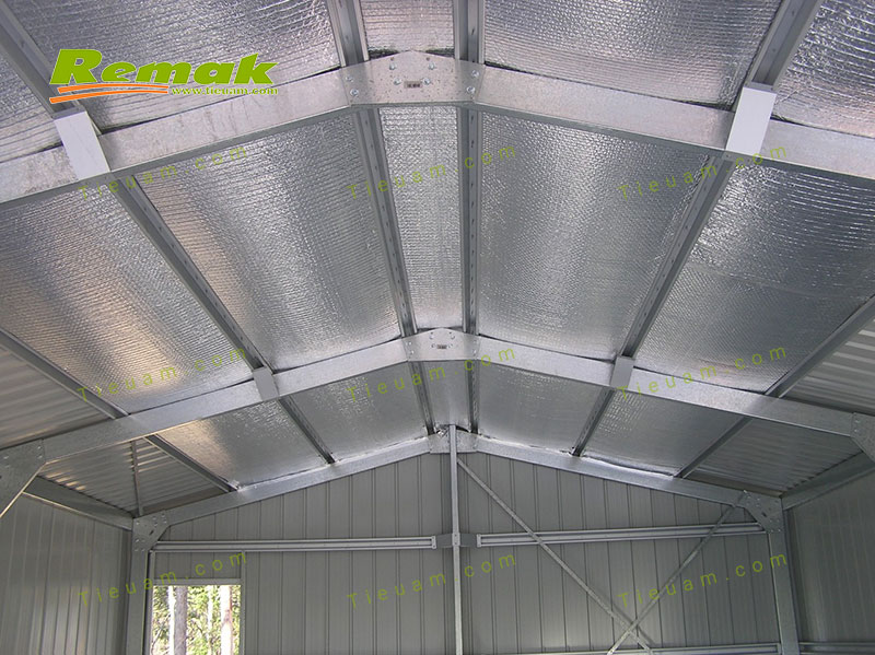 Trần chống nóng bằng túi khí cách nhiệt